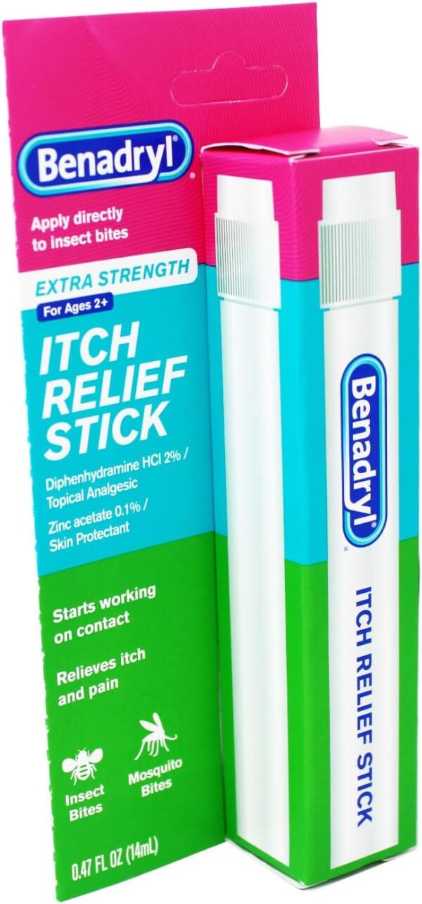 Benadryl Extra Strength Itch Relief Stick - Image 2